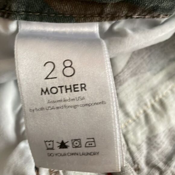 Mother The no zip misfit Camo Pants - Size: 28 - Picture 11 of 12